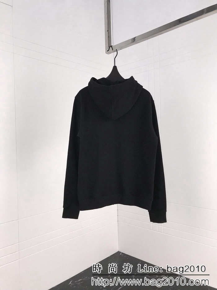 DIOR迪奧 18ss秋冬新款 肩部字母織帶 拉鏈衛衣 ydi1143